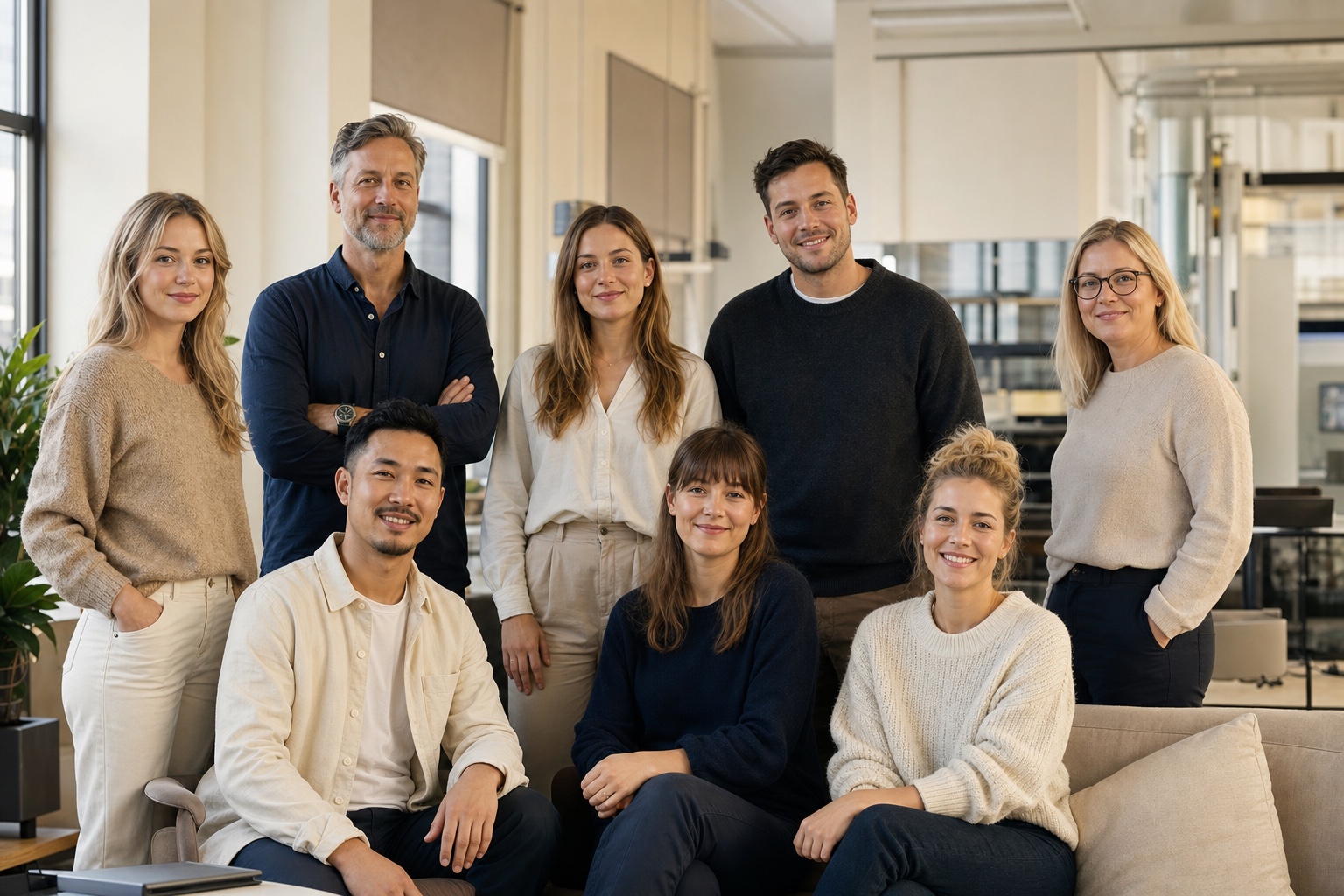 Customer Team und Verwaltung von Flash Biolab